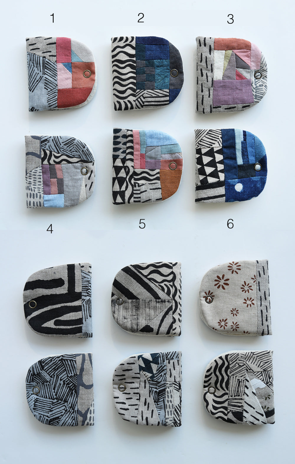 CURVE patchwork needle book