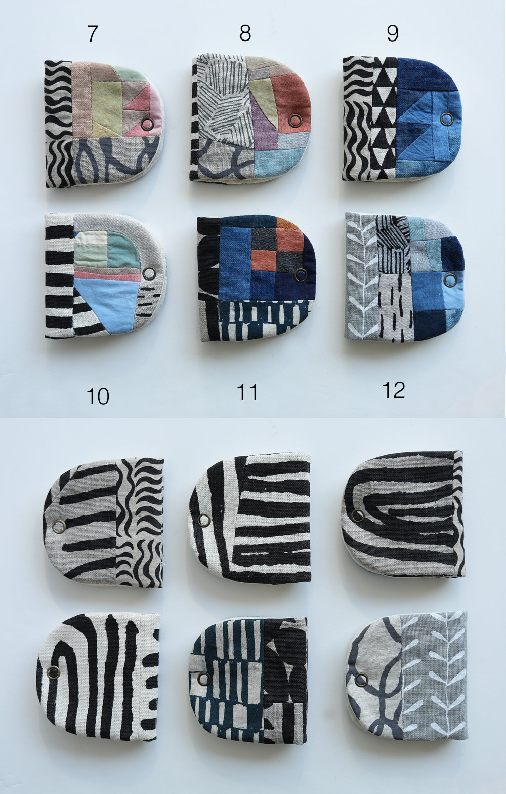 CURVE patchwork needle book