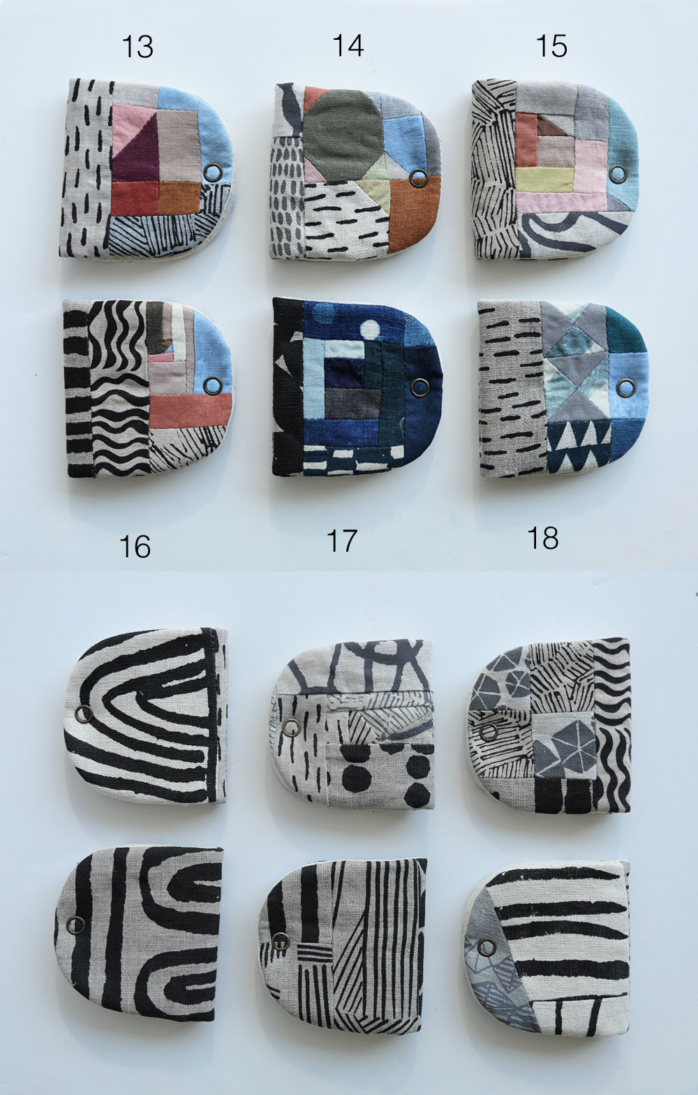 CURVE patchwork needle book