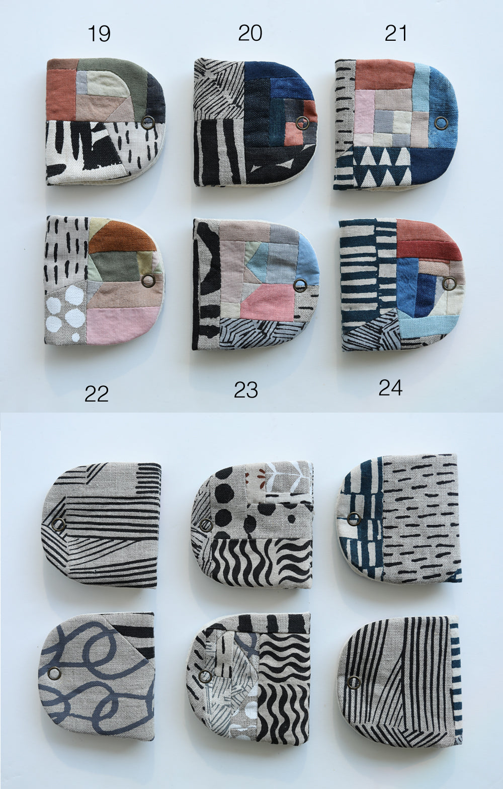 CURVE patchwork needle book