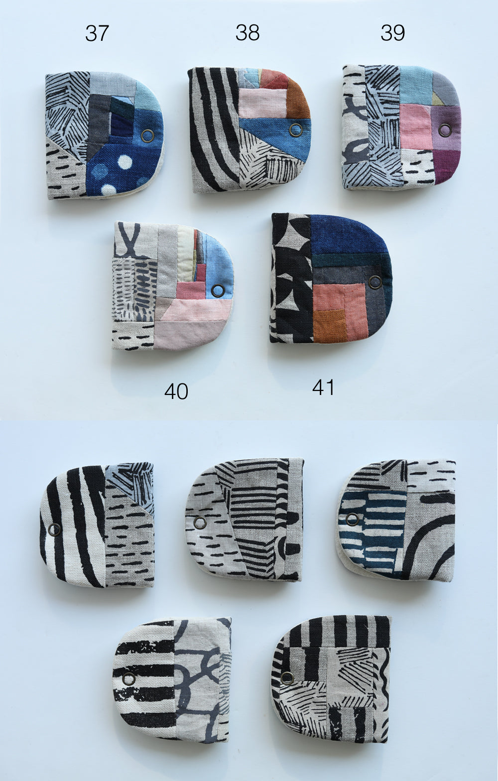 CURVE patchwork needle book