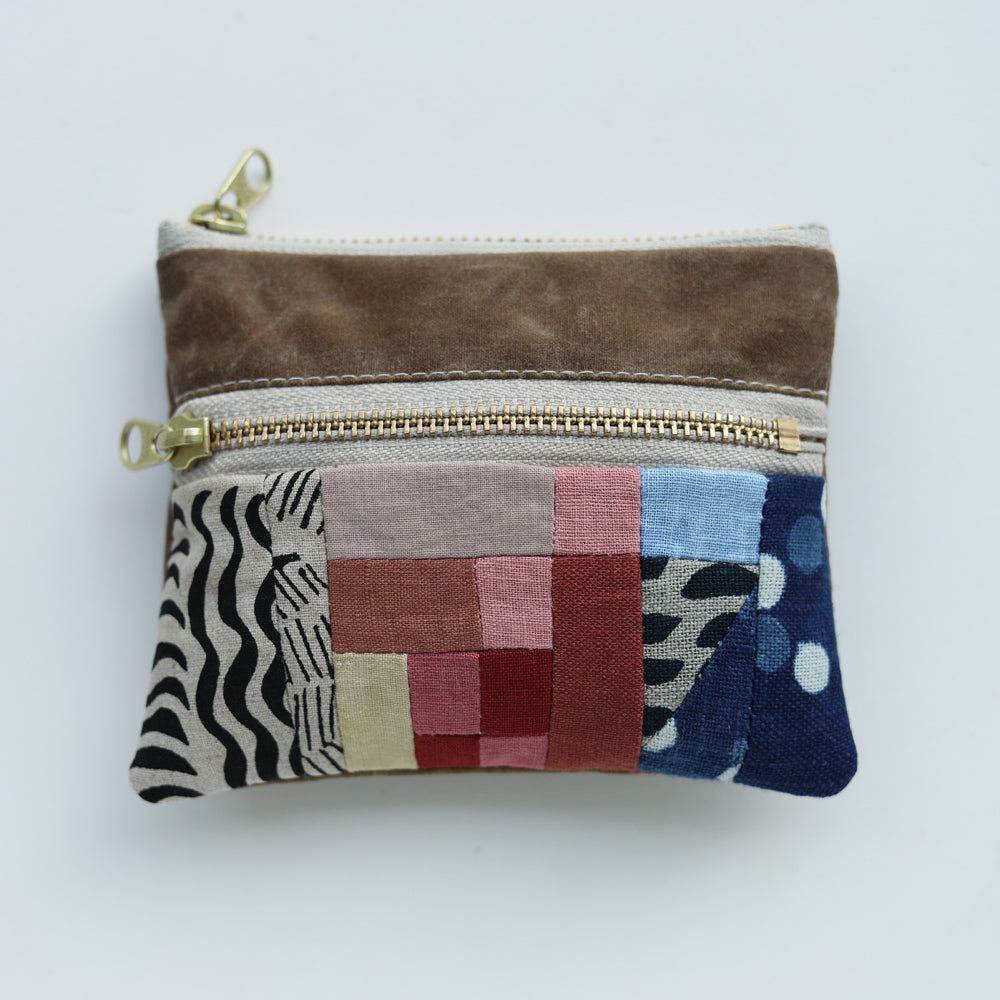 DOUBLE zip pouch no.961