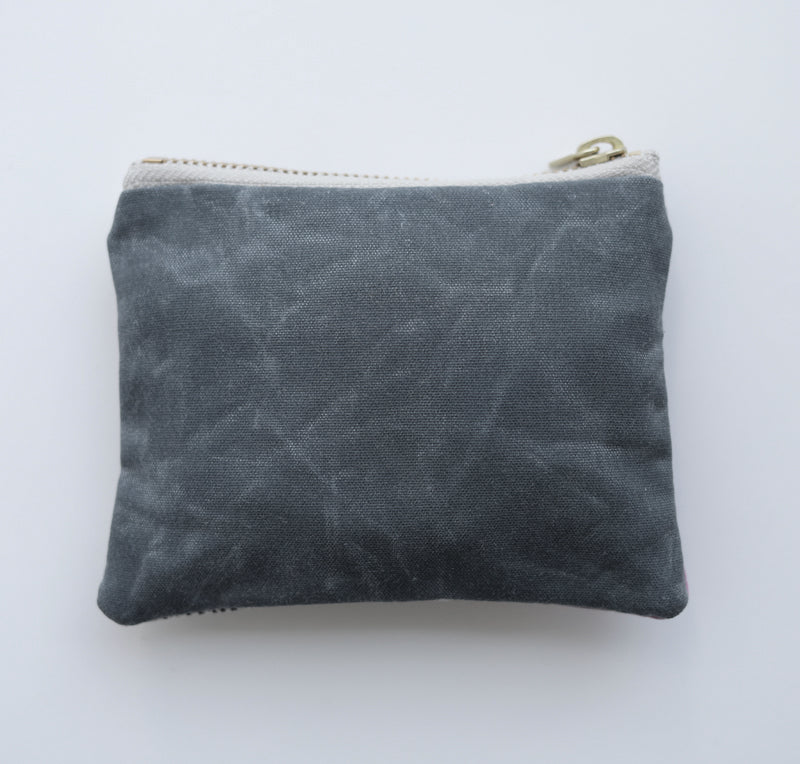 DOUBLE zip pouch no.1015