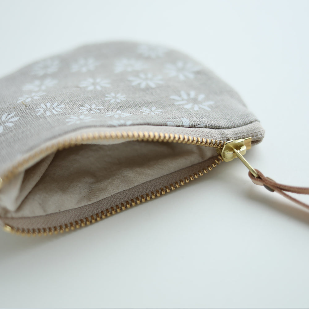 EMBROIDERED POCKET POUCH