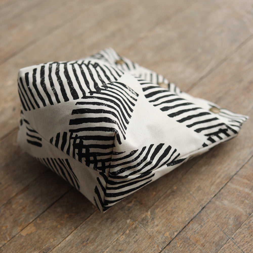 SNAP PROJECT BAG - stripes