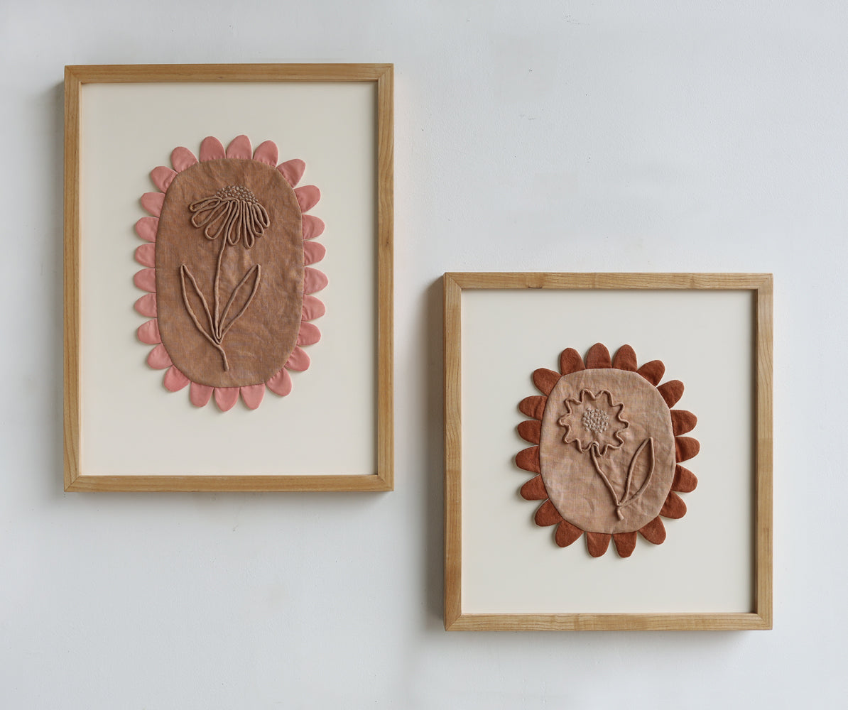 WALL ART - flora scallop no.2