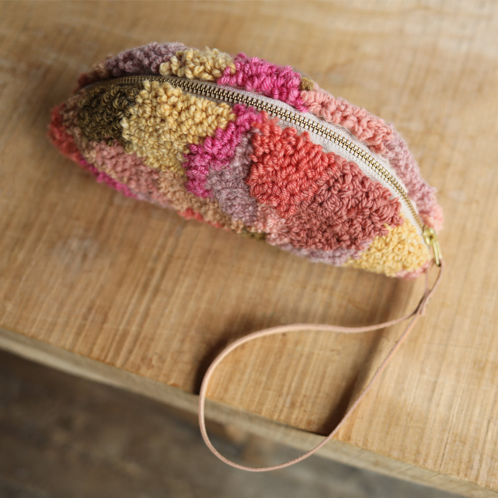 ABSTRACT POUCH - punch needle