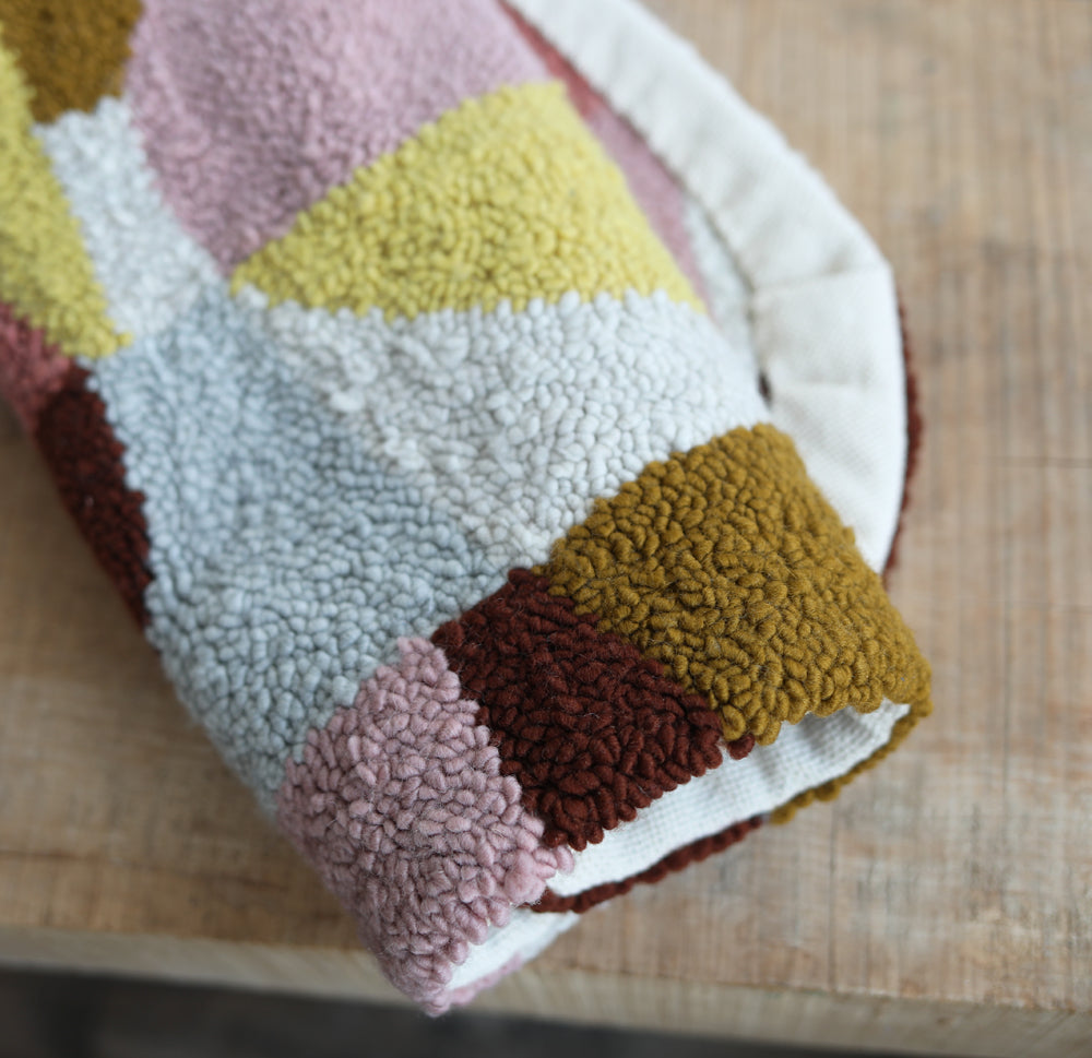 SHAPES punch needle rug