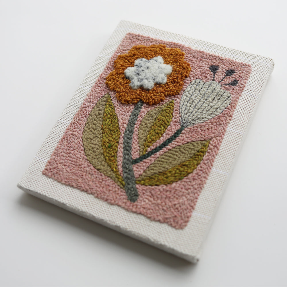 small flora punch needle