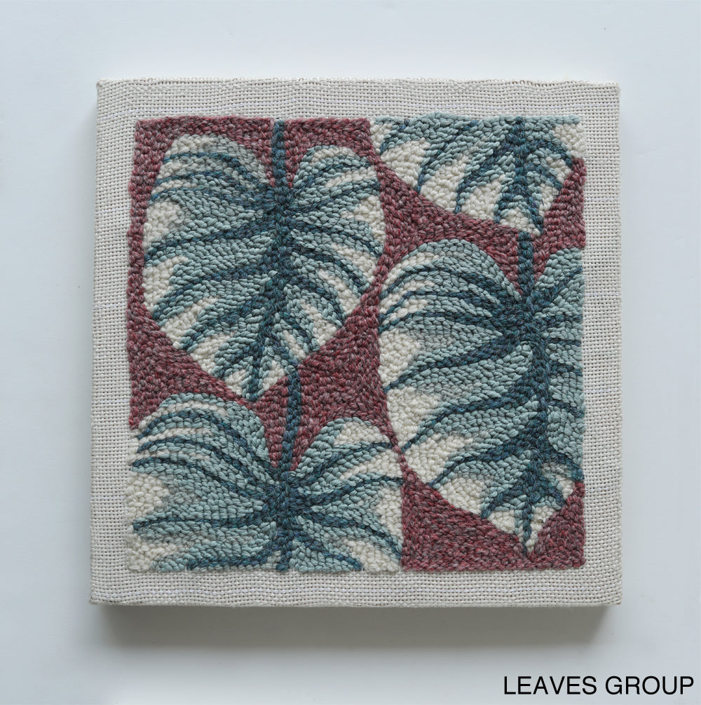 VARIETY SQUARE - PUNCH NEEDLE