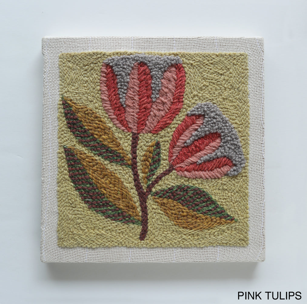 VARIETY SQUARE - PUNCH NEEDLE