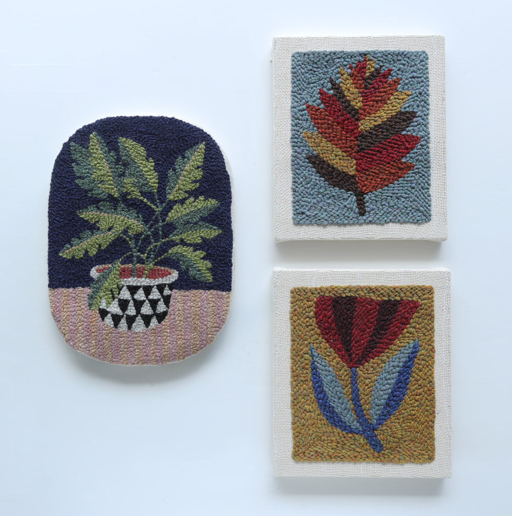 VARIETY SQUARE - PUNCH NEEDLE