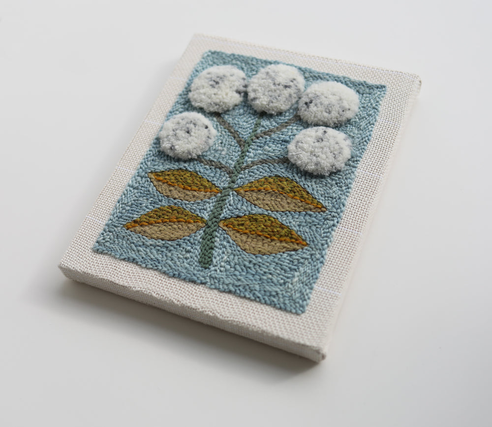 small flora punch needle