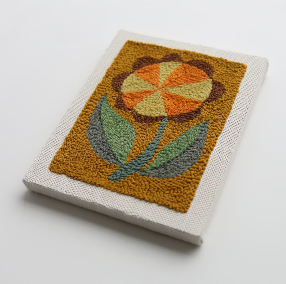 small flora punch needle