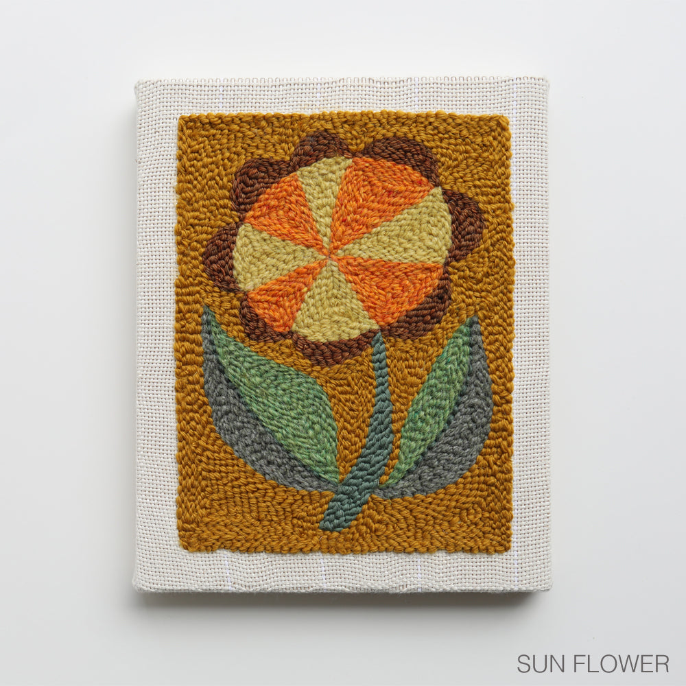 small flora punch needle