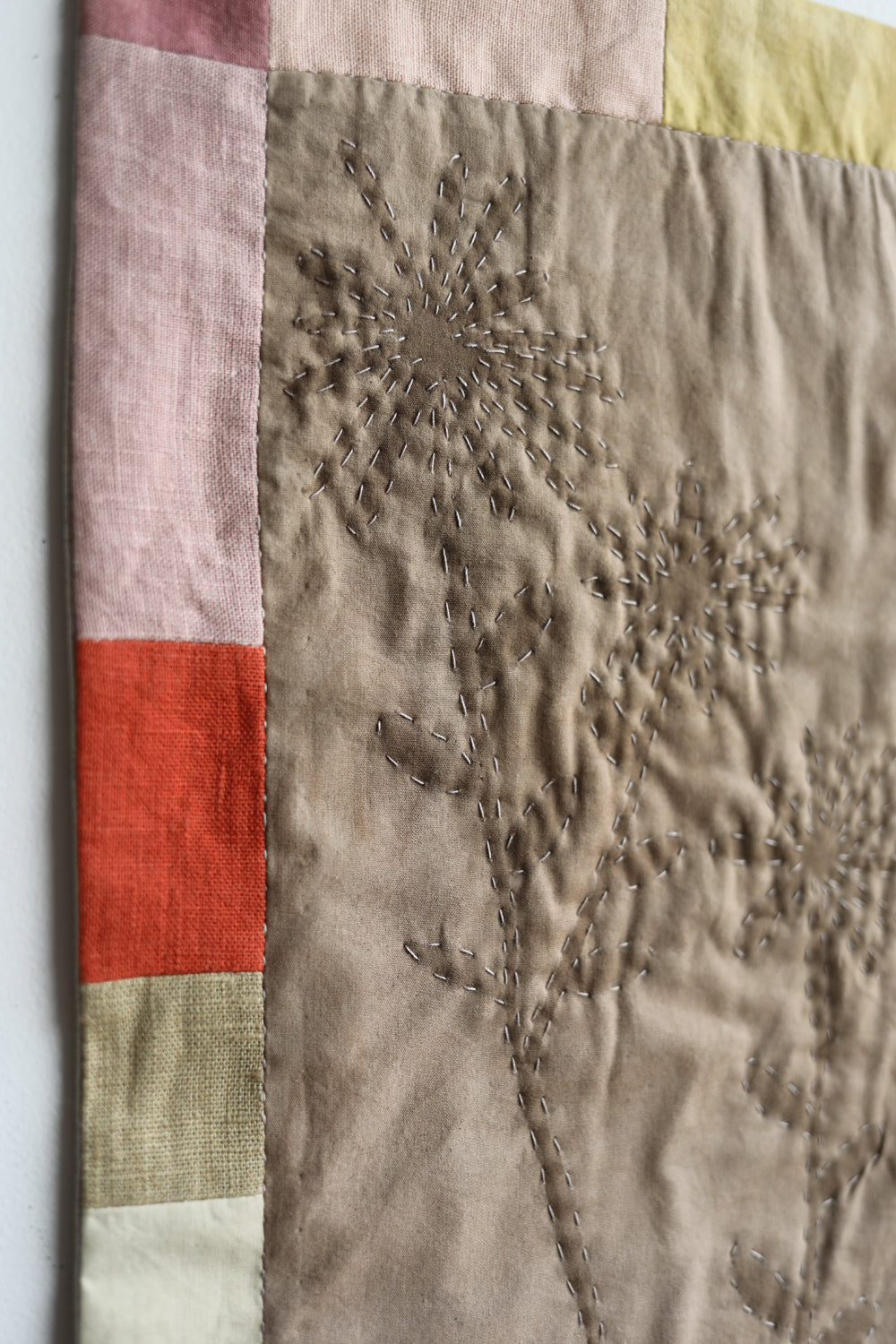MINI WALL QUILT flowers