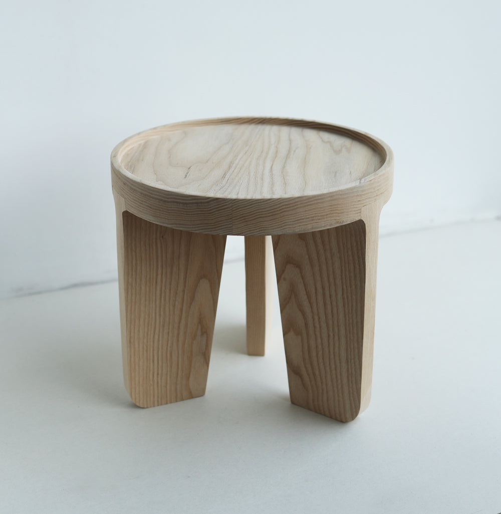 woven wood stool
