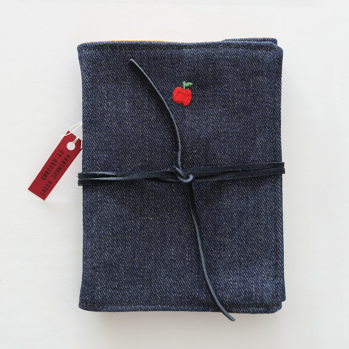 Embroidered fabric book