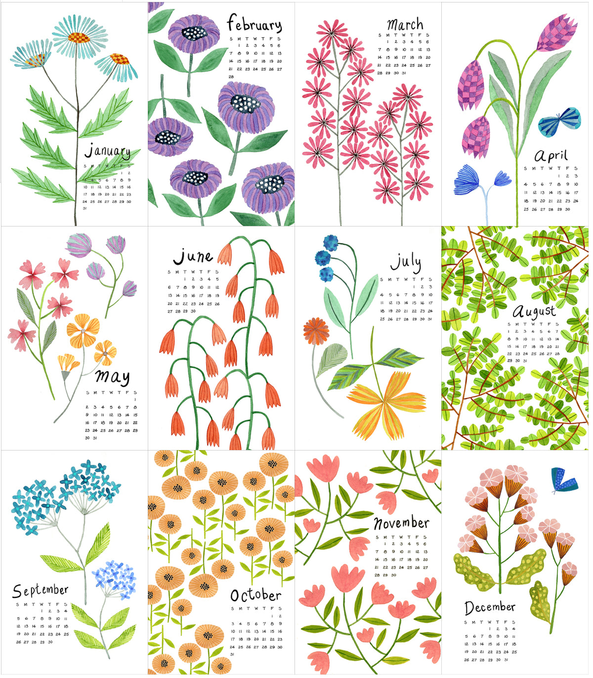 2027 PAPER CALENDAR