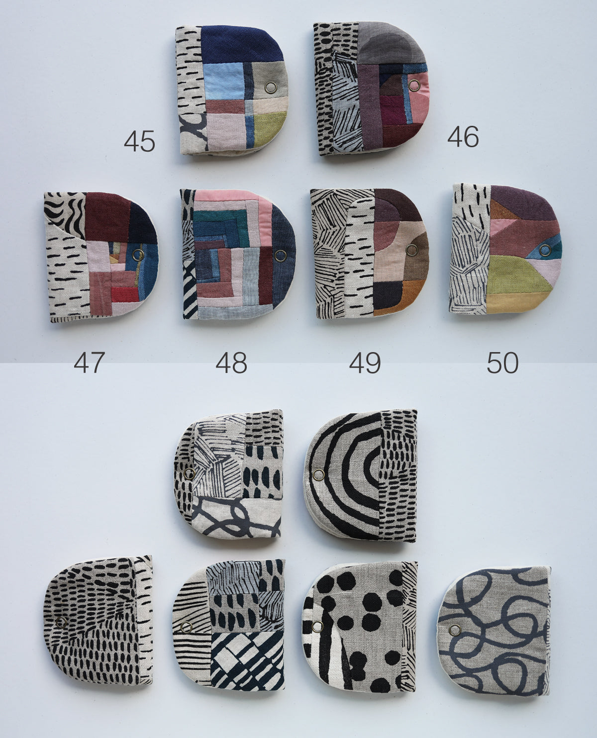 CURVE patchwork needle book