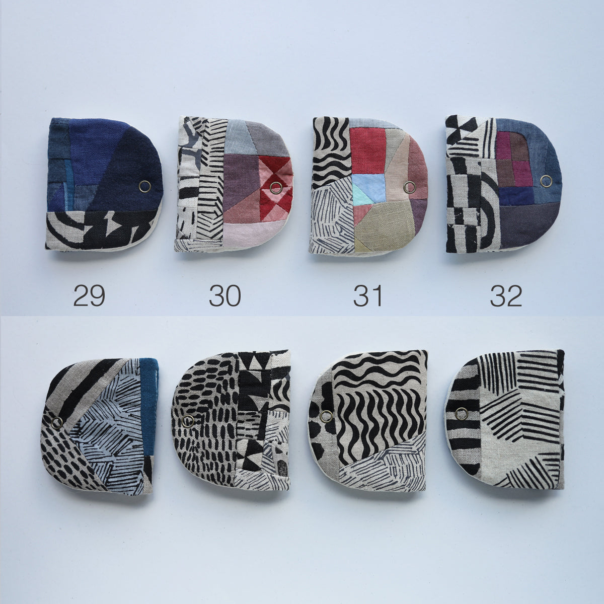 CURVE patchwork needle book