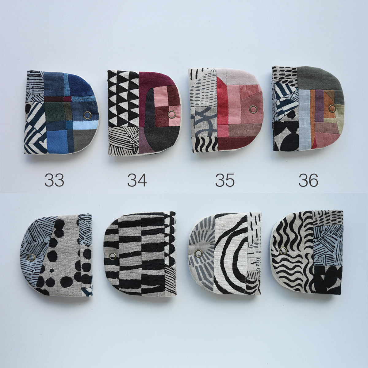 CURVE patchwork needle book