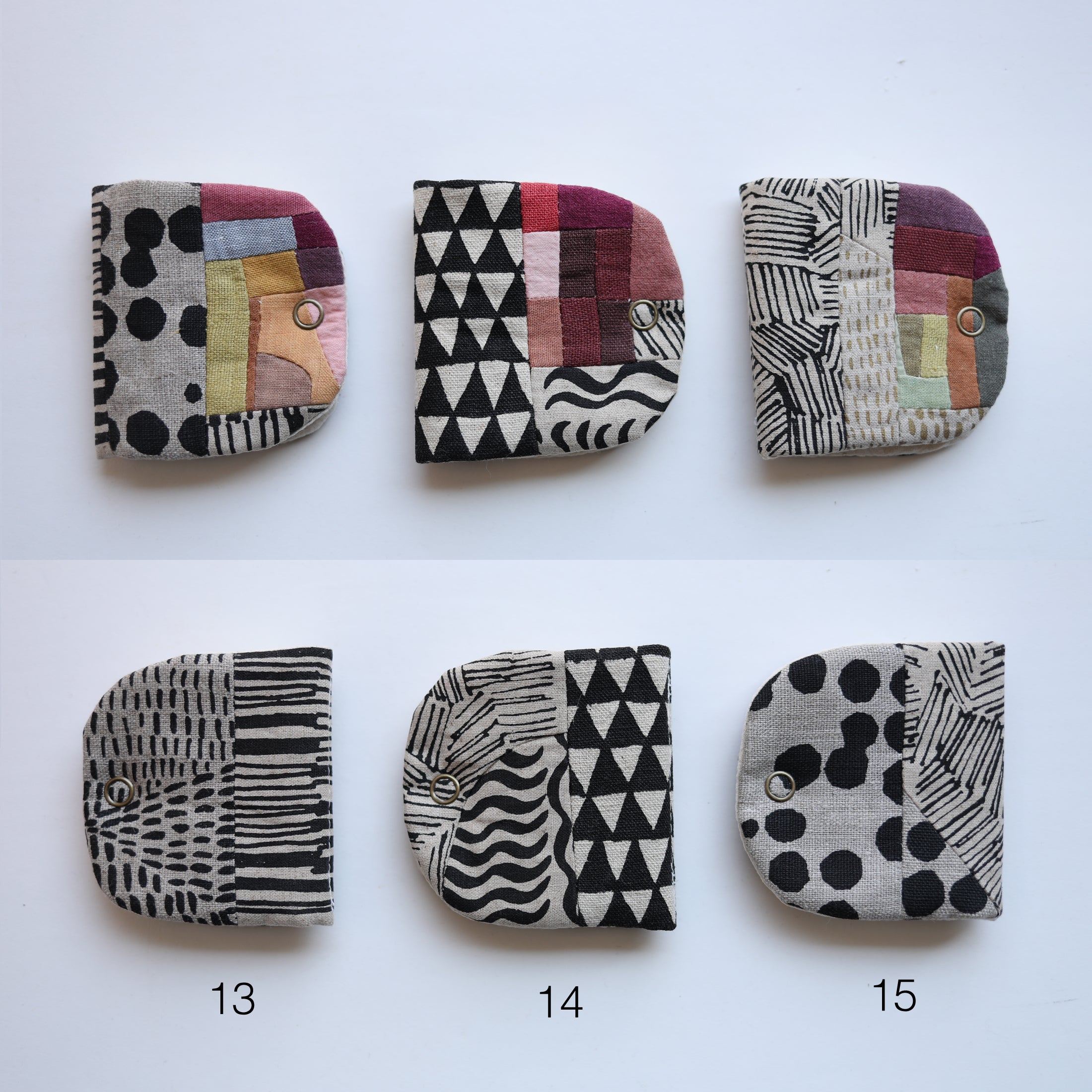 CURVE patchwork needle book