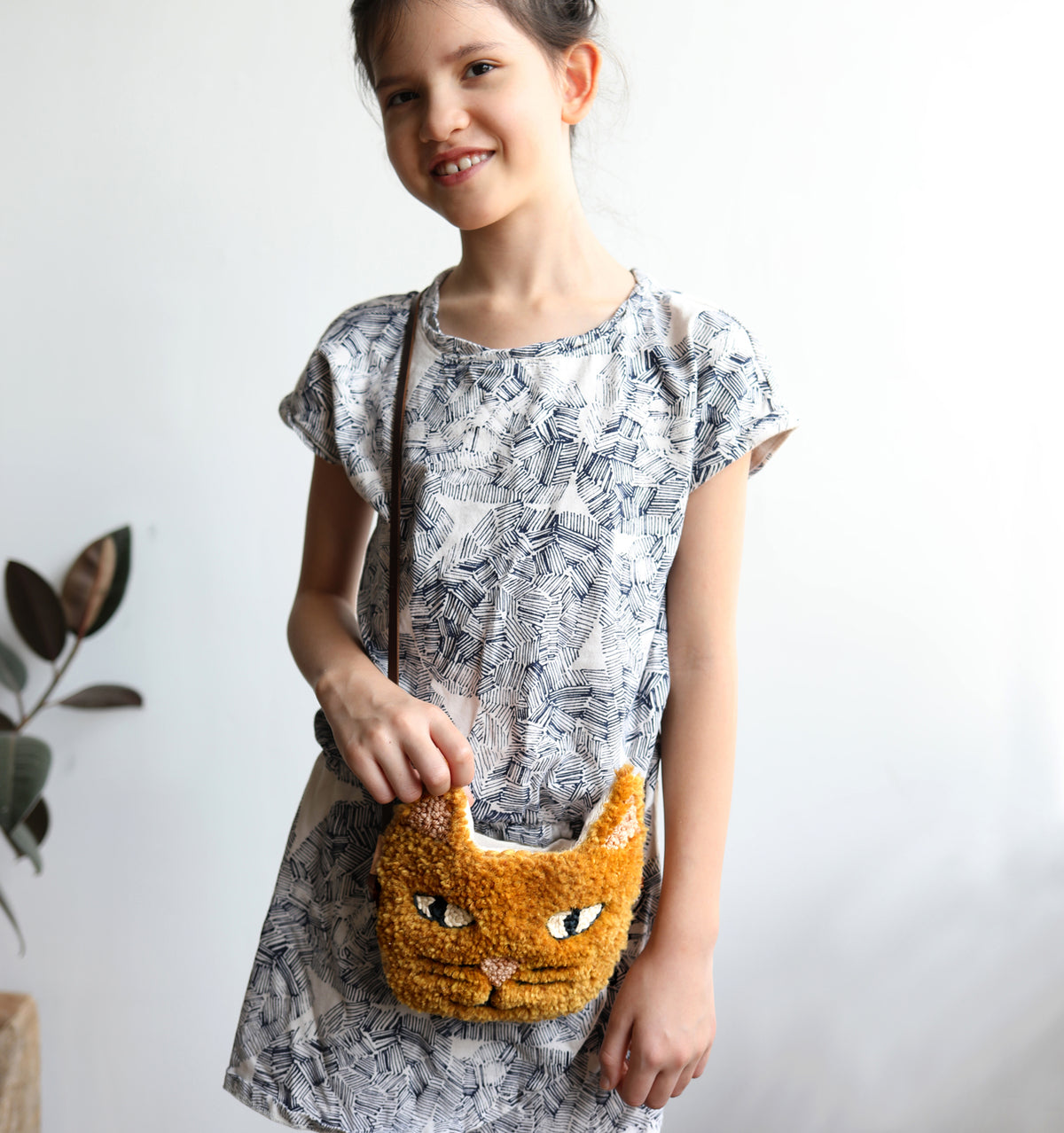 Kids punch needle bags