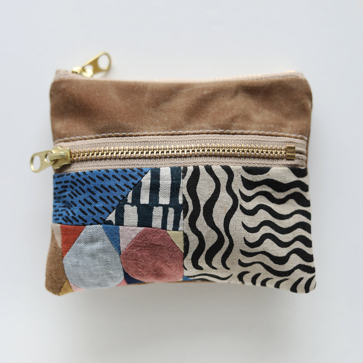 DOUBLE zip pouch no.1146