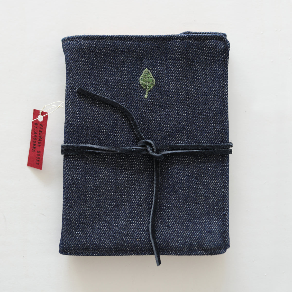 Embroidered fabric book