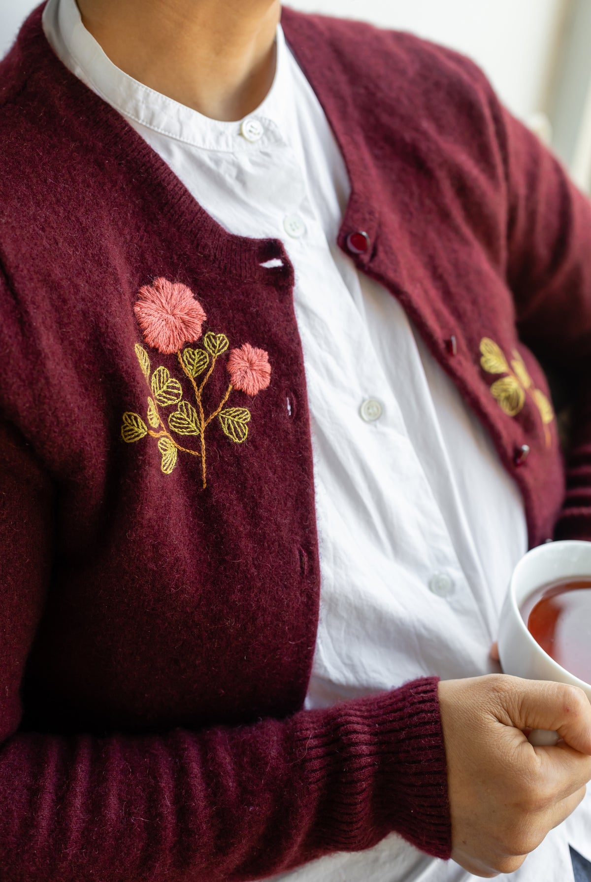 SWEATER - flower