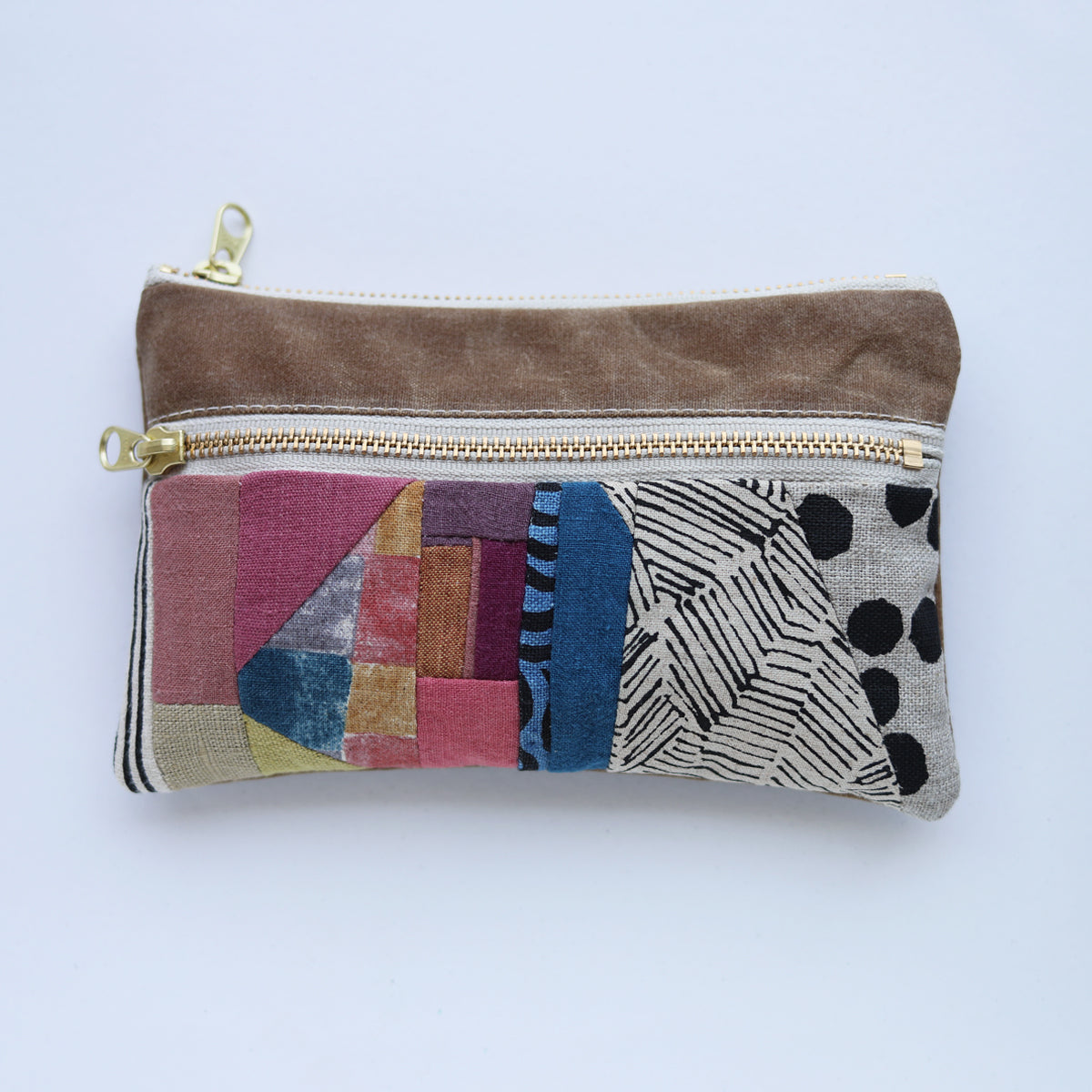 LG DOUBLE zip pouch no.65