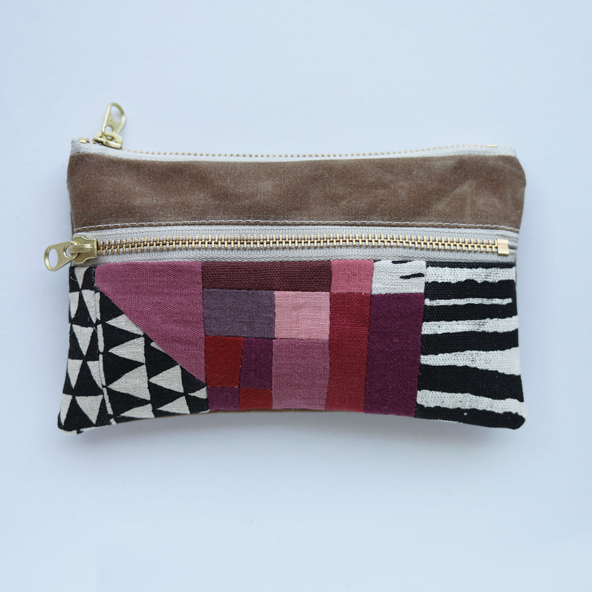 LG DOUBLE zip pouch no.68