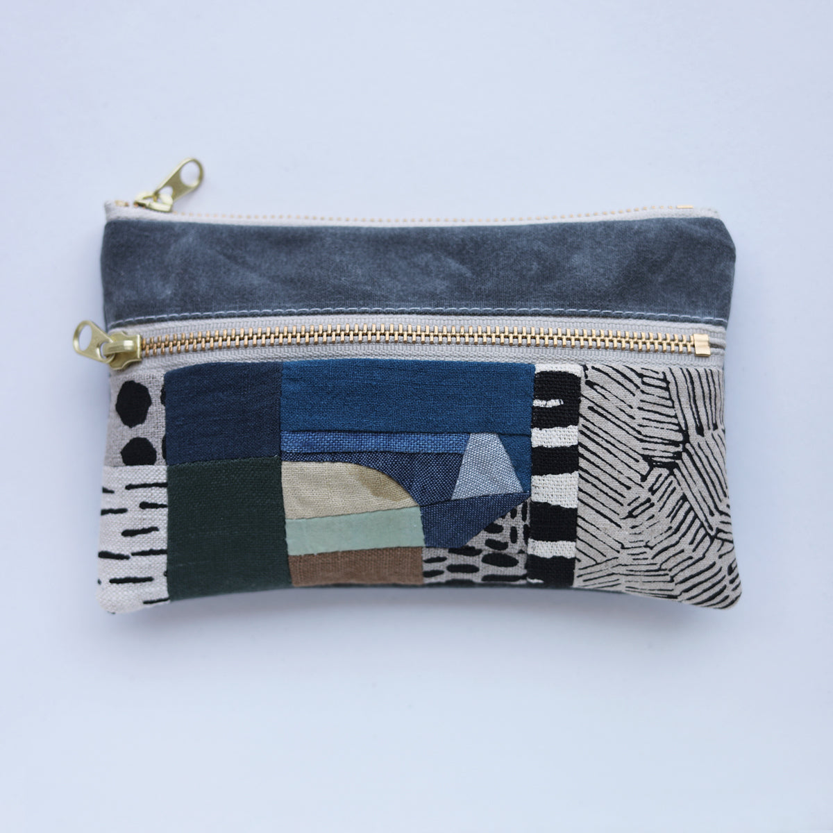 LG DOUBLE zip pouch no.70