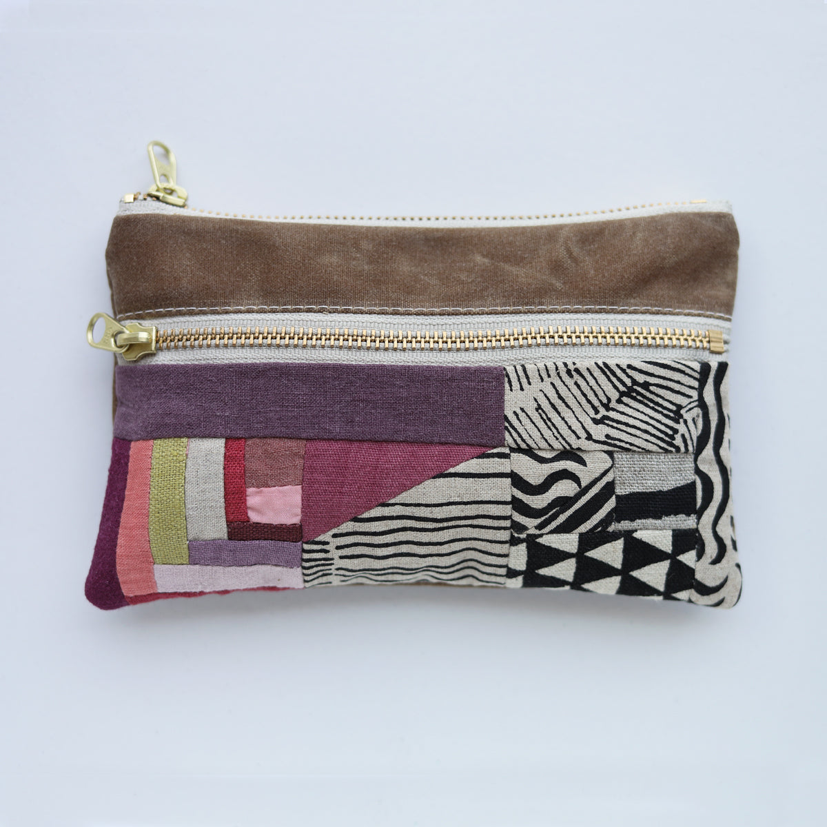 LG DOUBLE zip pouch no.72