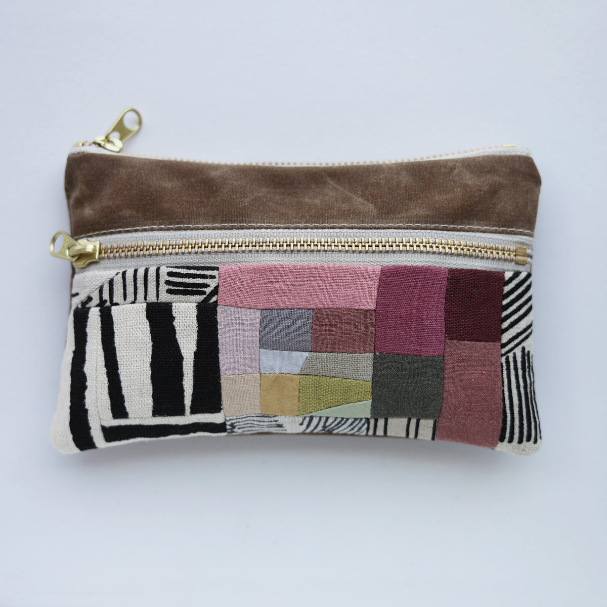 LG DOUBLE zip pouch no.74