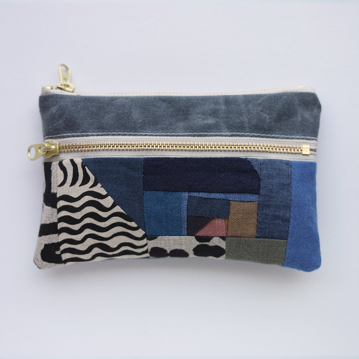 LG DOUBLE zip pouch no.76
