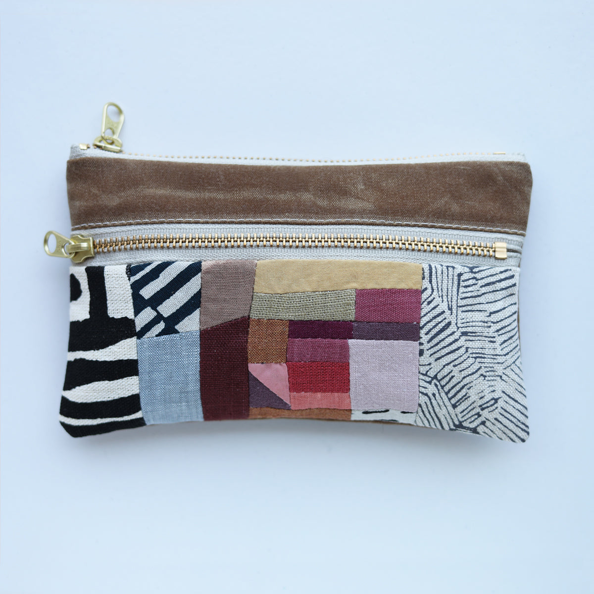 LG DOUBLE zip pouch no.77