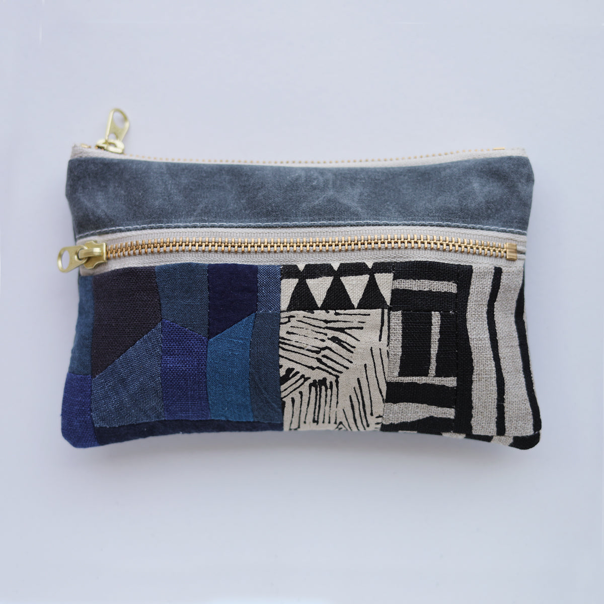 LG DOUBLE zip pouch no.82