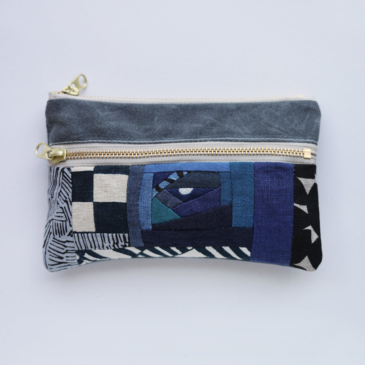 LG DOUBLE zip pouch no.85
