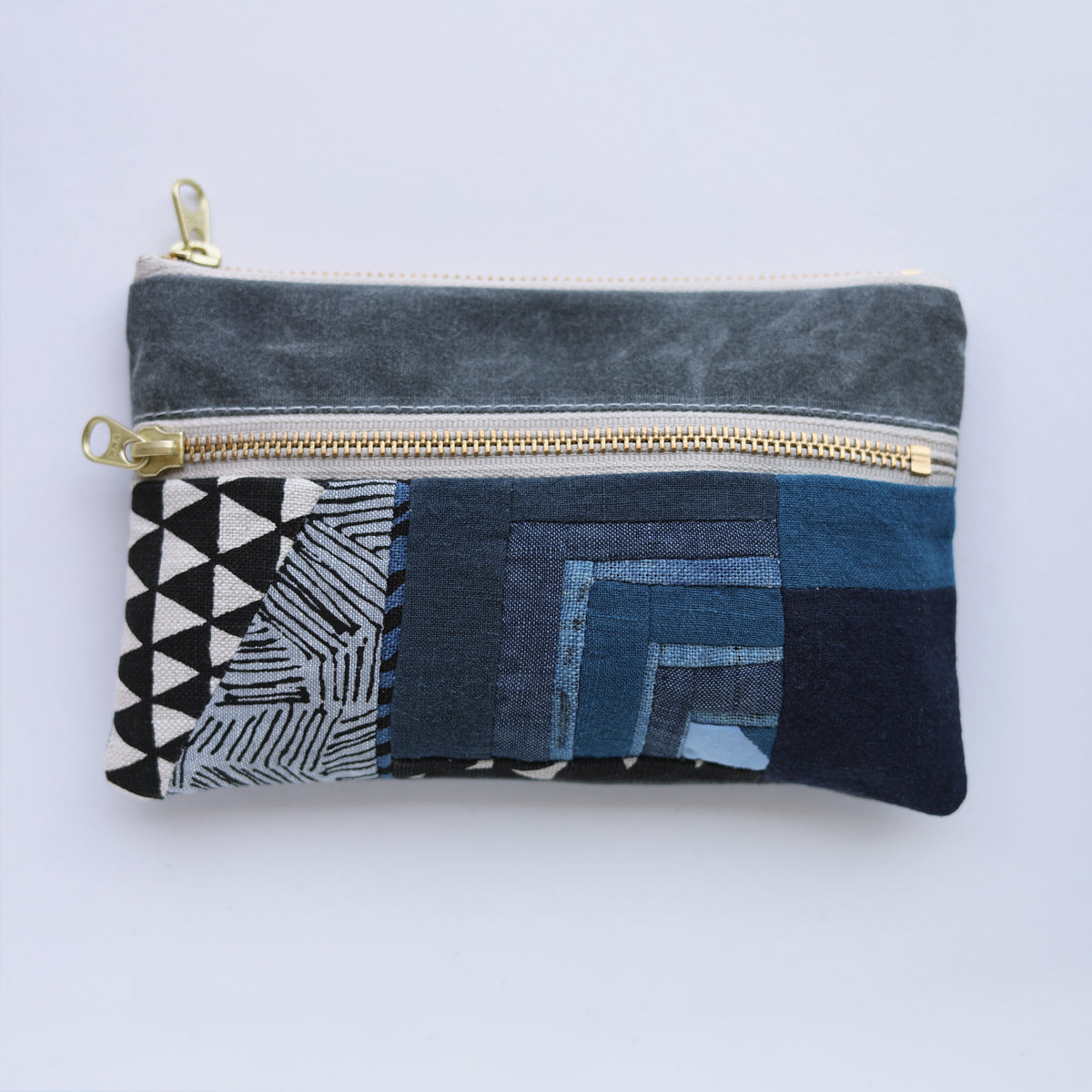 LG DOUBLE zip pouch no.87