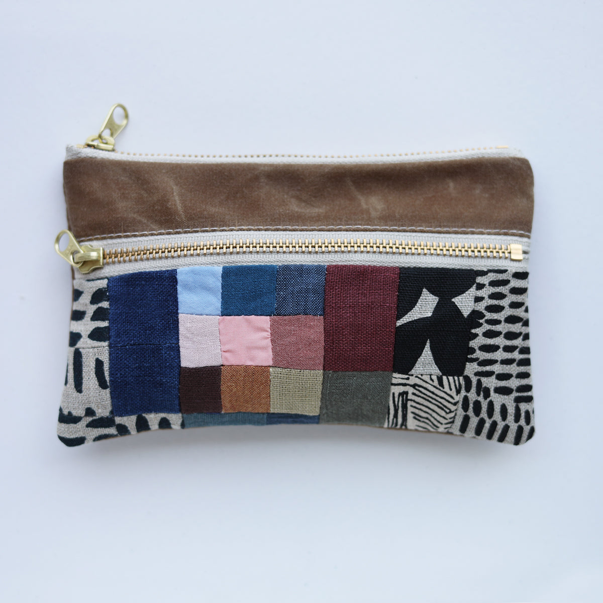 LG DOUBLE zip pouch no.90