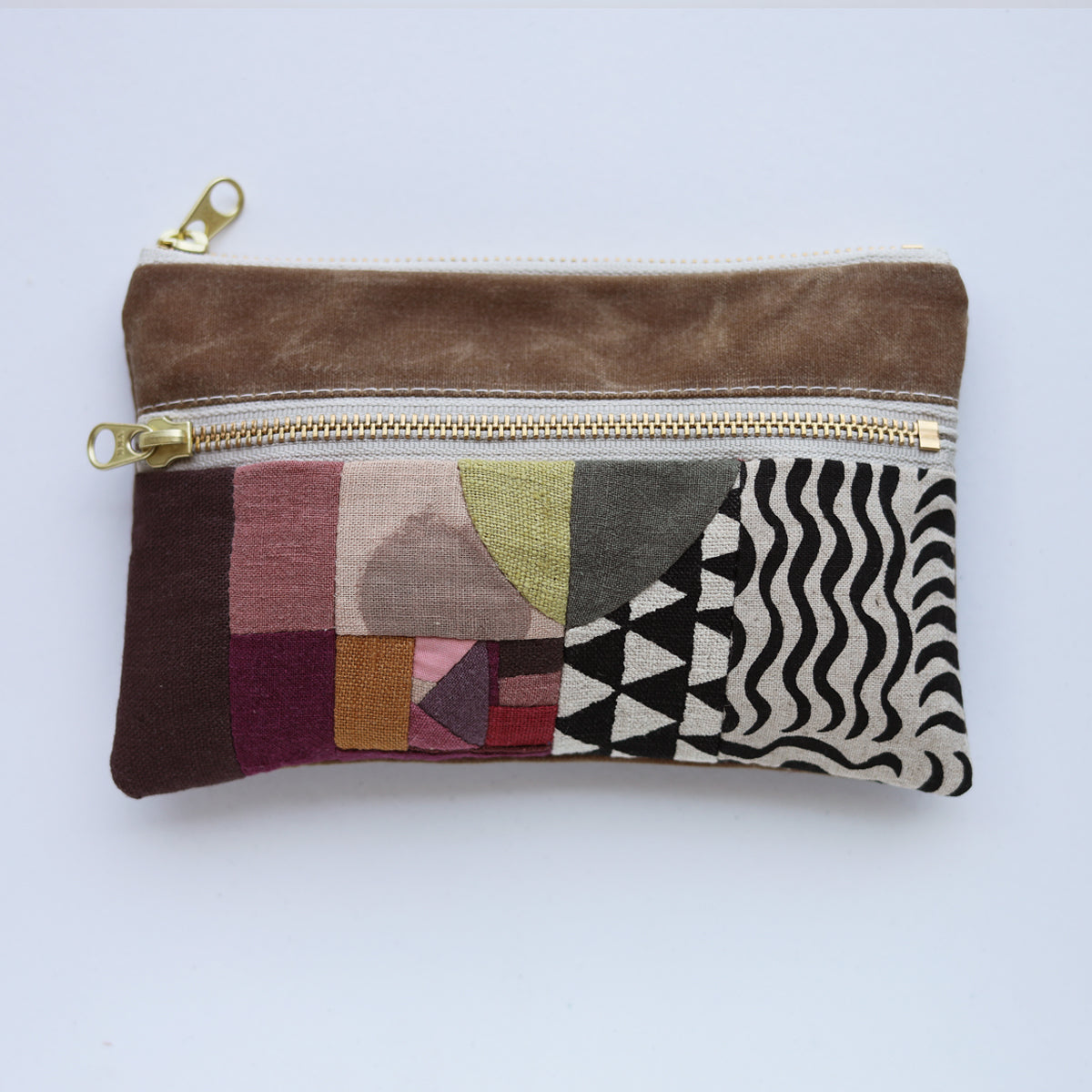 LG DOUBLE zip pouch no.93