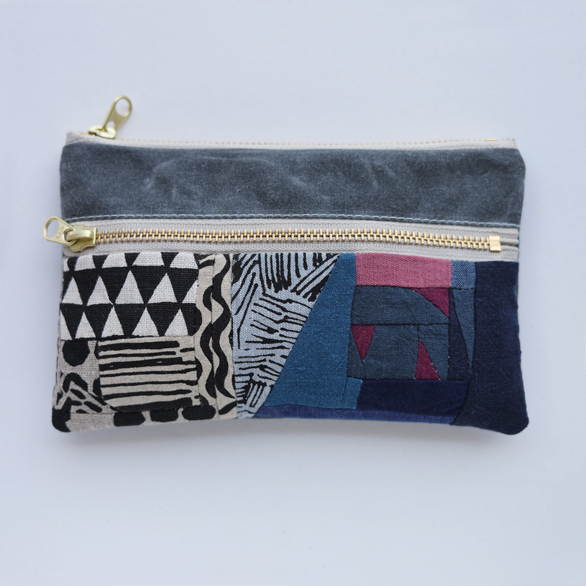 LG DOUBLE zip pouch no.96