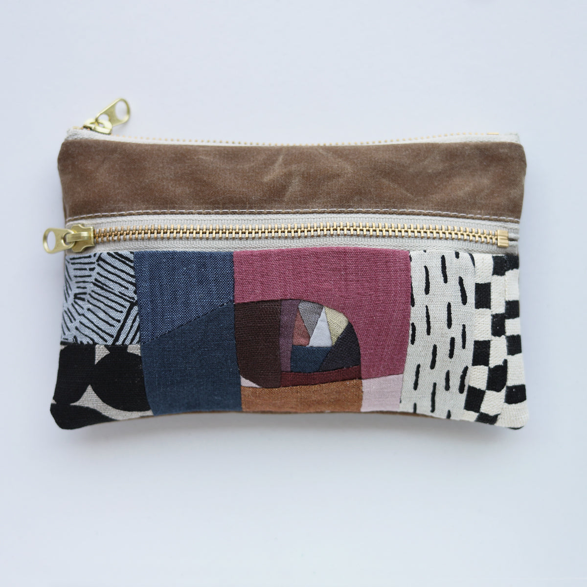 LG DOUBLE zip pouch no.97