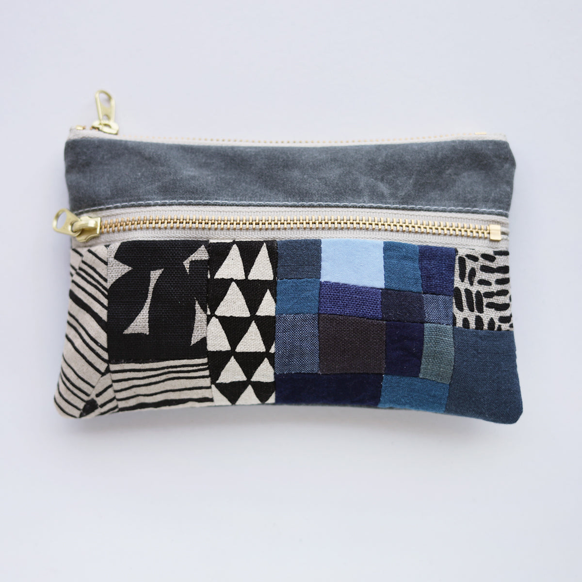 LG DOUBLE zip pouch no.98
