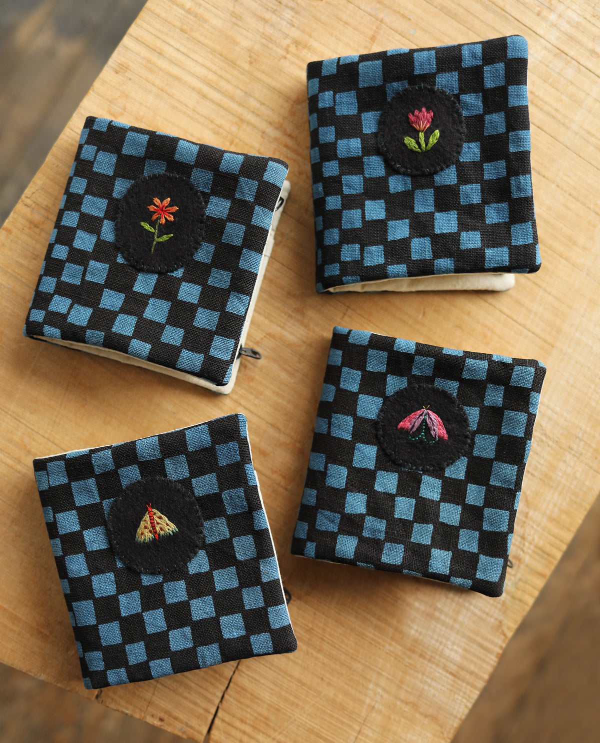 EMBROIDERED SEWING BOOKLET