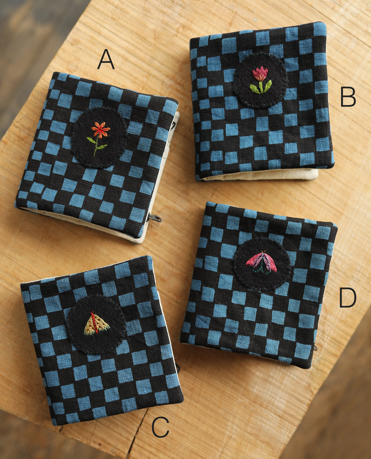 EMBROIDERED SEWING BOOKLET