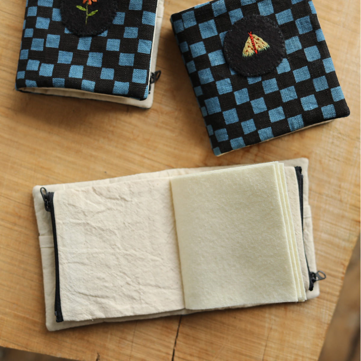 EMBROIDERED SEWING BOOKLET