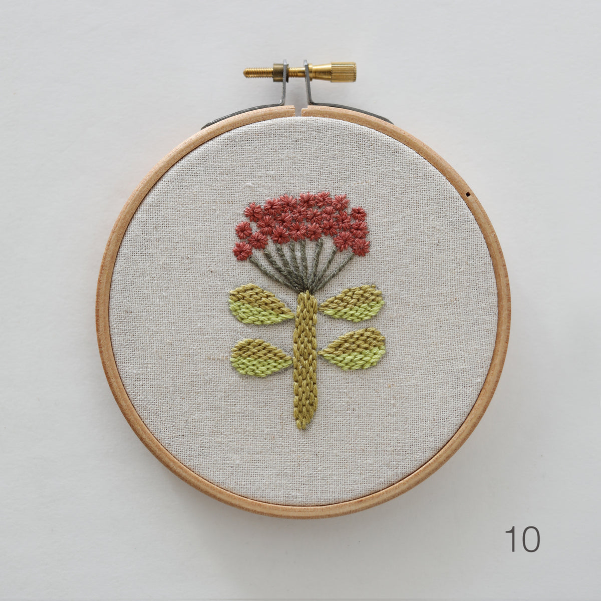 BOTANICAL EMBROIDERY - mini flora hoops